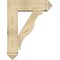 Ekena Millwork Funston Arts and Crafts Rough Sawn Bracket w/ Offset Brace, Douglas Fir, 8"W x 26"D x 34"H BKT0806X26X34FST03RDF - alternate 3